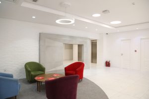 ساختمان شرکت کافه بازار - چراغ رینگو آویز