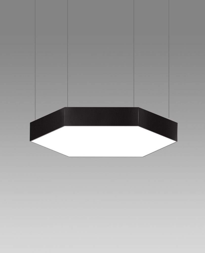 چراغ کاستومایز led هگزا نورانه