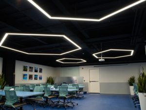 طراحی روشنایی بیمه سامان