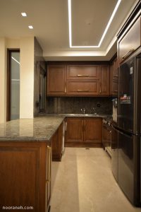 نورخطی ( چراغ خطی ) لاین برای منزل مسکونی صنایع روشنایی نورانه