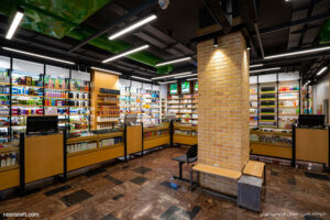 داروخانه رامین تهران خیابان فردوسی - صنایع روشنایی نورانه - اسپات لاین