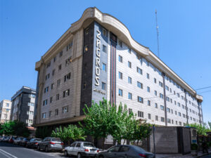 پروژه روشنایی دفتر هواپیمایی زاگرس صنایع روشنایی نورانه