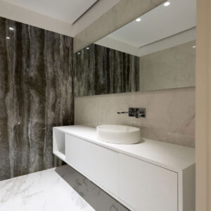 چراغ تریم لس تریمو ، چراغ دارک لایت ، چراغ دانلایت توکار ، ساختمان مسکونی پانوراما