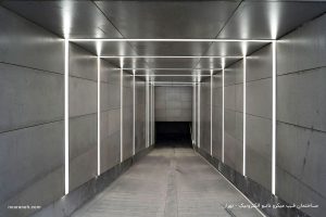 چراغ خطی (نور خطی).ساختمان فب - چراغ خطی لاین نورانه بهمراه چراغ لنزا