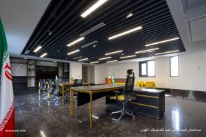 ساختمان فب - چراغ خطی لاین نورانه بهمراه چراغ لنزا