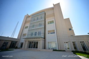 روشنایی بیمارستان شهر کرد نورانه - چراغ خطی لاین چراغ لینو