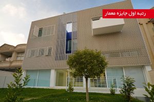 آپارتمان مسکونی پاکت - رتبه اول مجله معمار در گروه ساختمان های مسکونی از طراحی تا اجرا نورانه چراغ خطی لاین