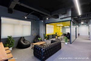 دفتر اداری شرکت الوند مولتی ترک لنزا یونیک نورانه