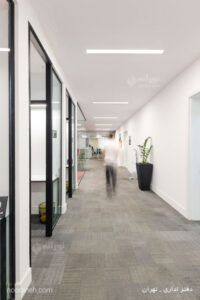 تهران دفتر اداری چراغ لاین نورانه