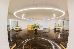 اصفهان کیلینیک قلب دکتر میر محمد صادقی چراغ رینگو سفارشی نورانه