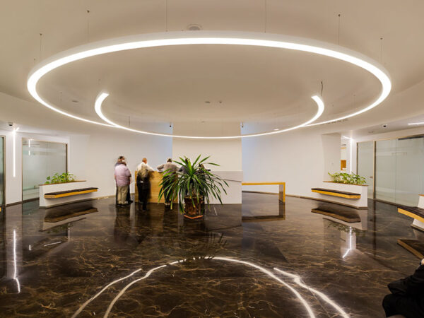 اصفهان کیلینیک قلب دکتر میر محمد صادقی چراغ رینگو سفارشی نورانه