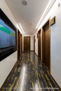 چراغ خطی کناف مدل ورونا با طراحی بدون لبه ، مرکز جراحی محدود نگاره