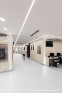 چراغ خطی کناف مدل ورونا ، چراغ خطی تریم لس ، مرکز جراحی محدود نگاره