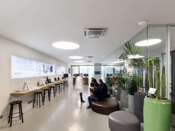 چراغ بدون لبه توکار لینو ، چراغ سقفی توکار ،چراغ سقفی توکار ، شرکت ماتریس