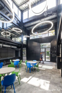 تهران نورانه چراغ رینگو سفارشی پروژه رسا