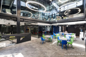 تهران نورانه چراغ رینگو سفارشی پروژه رسا