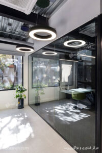 تهران نورانه چراغ رینگو سفارشی پروژه رسا