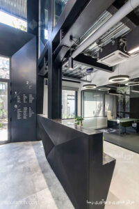 چراغ اسپات لایت آویز ، چراغ سیلندری آویز ، پروژه رسا