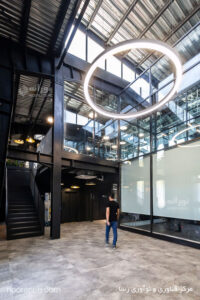 تهران نورانه چراغ رینگو سفارشی پروژه رسا