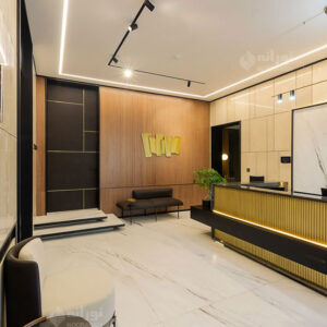 طراحی روشنایی داخلی، نورپردازی فضای داخلی، پروژه دفتر اداری شرکت آوانگارد تهران، نورانه