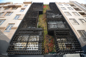 خانه تقریب جایزه معمار رتبه اول 1400 نورانه چراغ خطی توکار