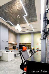 نورانه تهران چراغ لاین کاستومایز