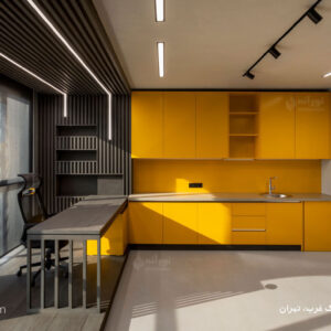 چراغ مگنتی مولتی ترک ،دفتر اداری تهران نورانه ، کامران افشارنادری