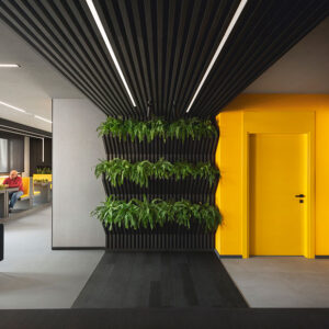 چراغ خطی (نور خطی)-دفتر اداری تهران نورانه نور خطی لاین