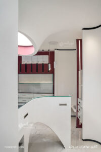 نورانه پروژه گالری جواهرات سروش چراغ سیلوا آویز مانا دوخانه مانا تک خانه لینو کاستومایز چراغ تخم مرغی