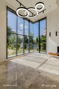 نورانه پروژه مسکونی ویلایی لوکس چراغ مگنتی مولتی ترک رینگو یونیک اصفهان