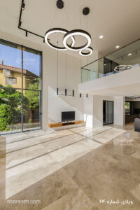 نورانه پروژه مسکونی ویلایی لوکس چراغ مگنتی مولتی ترک رینگو یونیک اصفهان