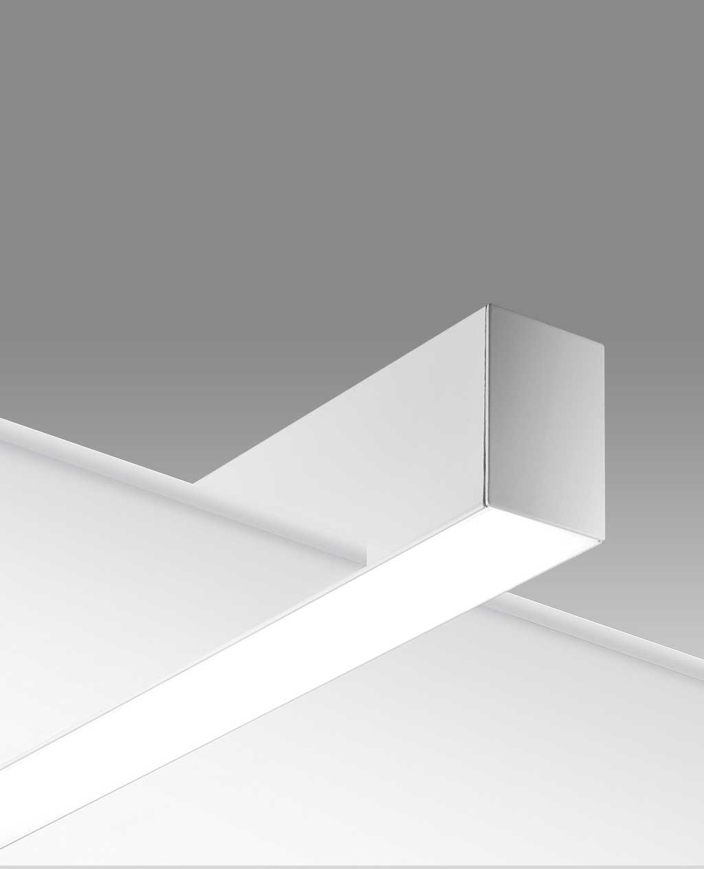 چراغ خطی بدون لبه (تریم لس)، لاین نوری، نورانه