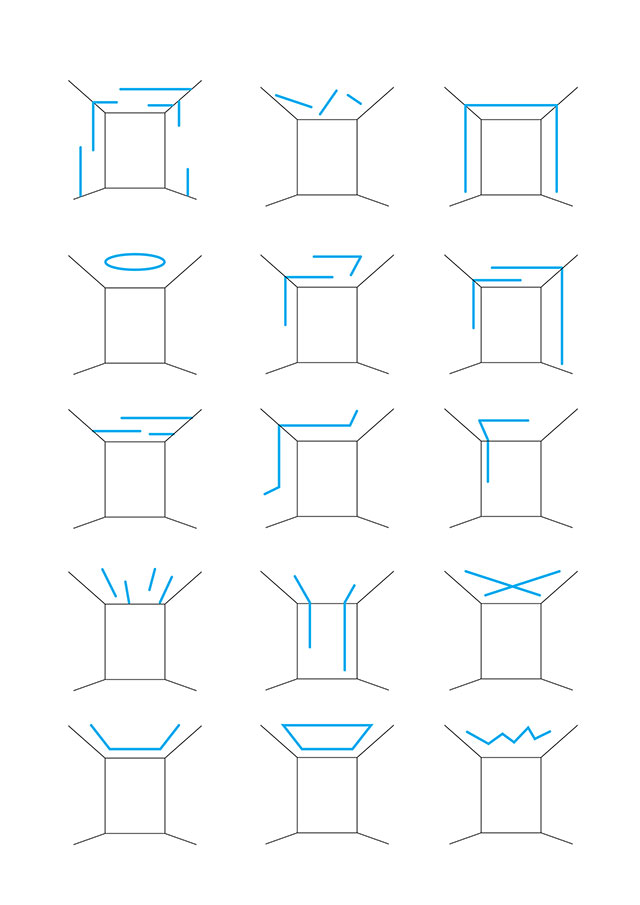 الگوهای نورپردازی خطی