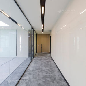 نورانه پروژه اداری دیدار چراغ خطی لاین کانال