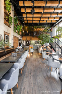 نورانه پروژه سیلوا آویز کافه بلک برز تهران