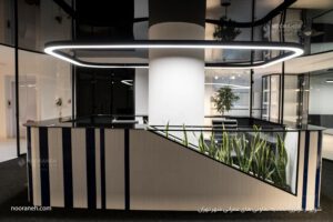 نورانه پروژه شوروم مرکزی تعاونی های عمرانی تهران لاین کرو