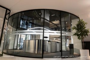 نورانه پروژه شوروم مرکزی تعاونی های عمرانی تهران چراغ خطی لاین کرو