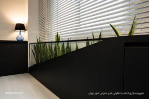 نورانه پروژه شوروم مرکزی تعاونی های عمرانی تهران لینو چراغ خطی لاین کرو