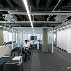 نورانه پروژه بازسازی سفید مدیریت ثروت پایا چراغ لاین خطی