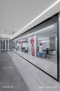 لاین نوری بدون لبه، کلینیک رویش پویش