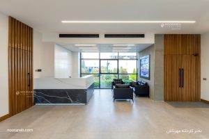 چراغ خطی بدون لبه لاین، دفتر کارخانه مهرتاش