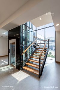 چراغ سقفی بدون لبه تریمو، دفتر کارخانه مهرتاش