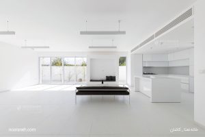 پروژه نورپردازی خانه نعنا کاشان، چراغ خطی آویز نورانه