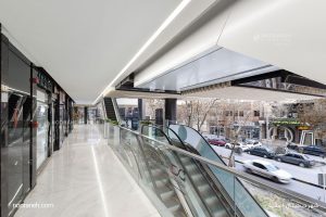 نورانه پروژه اصفهان شهر دیجیتال تجاری اداری نور خطی لاین