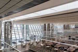 پروژه نورانه فرودگاه بین المللی کیش چراغ خطی لاین دوطرفه