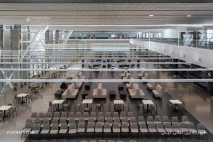 پروژه نورانه فرودگاه بین المللی کیش چراغ خطی لاین دوطرفه