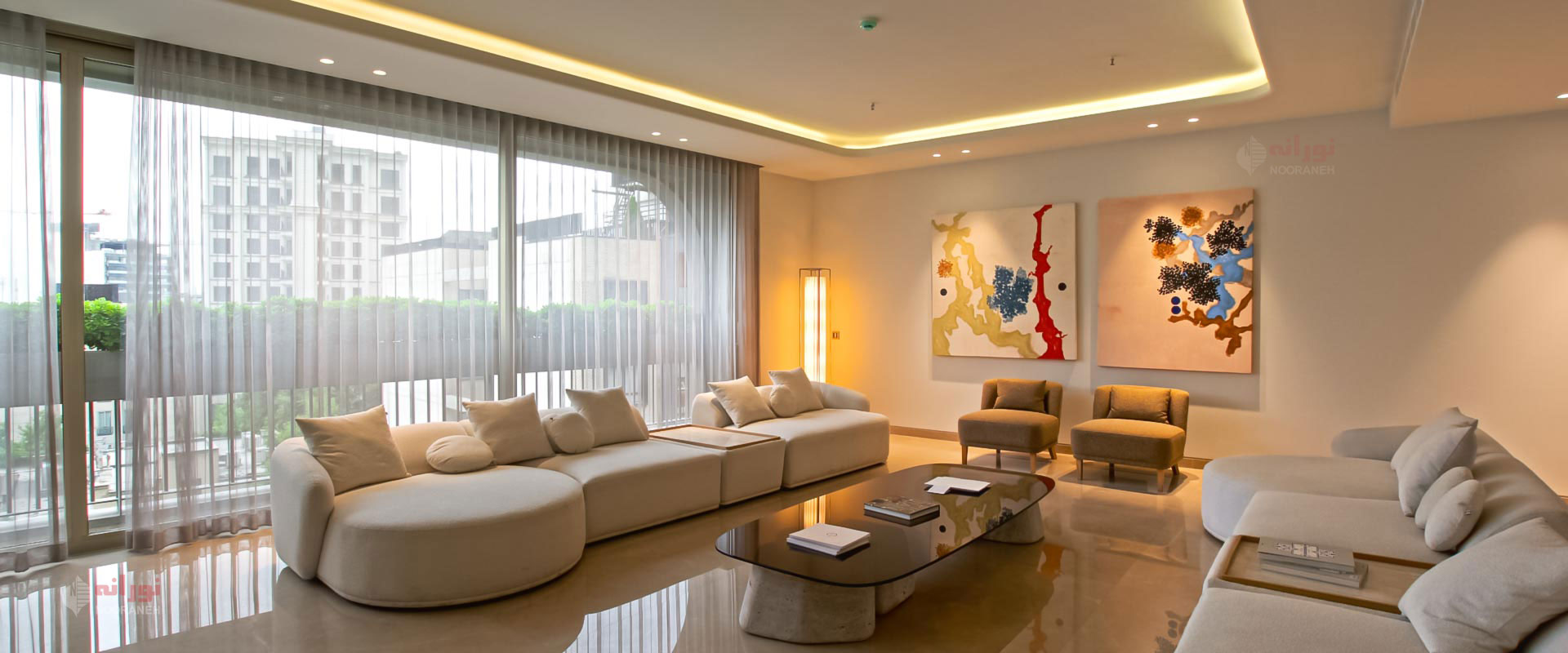 اصول نورپردازی فضای داحلی، نورانه