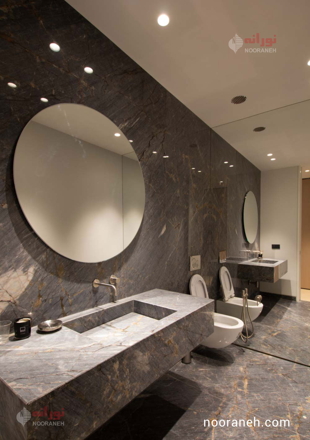 اصول نورپردازی حمام و سرویس بهداشتی، نورانه