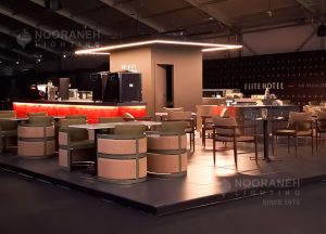 نورانه در نمایشگاه الیت هتل، elite hotel