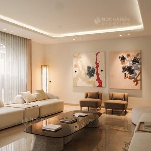 نورپردازی مجتمع مسکونی شماره 8 کوهیار، نورانه